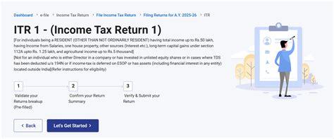 File ITR-1 (Sahaj) Online User Manual | Income Tax Department