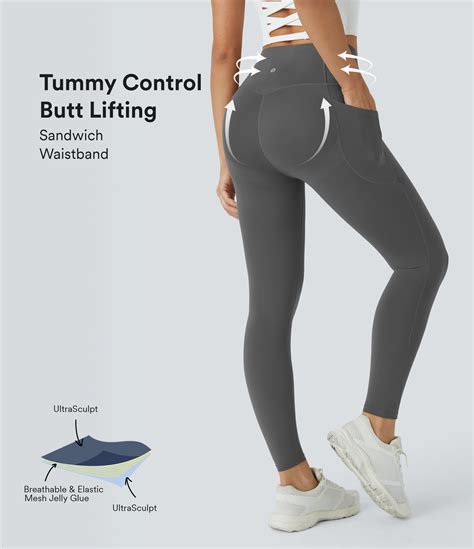 Women’s Halara UltraSculpt™ High Waisted Butt Lifting Tummy Control ...
