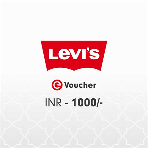 Levi's E-Voucher Rs. 1000 | Levi's Gift Cards