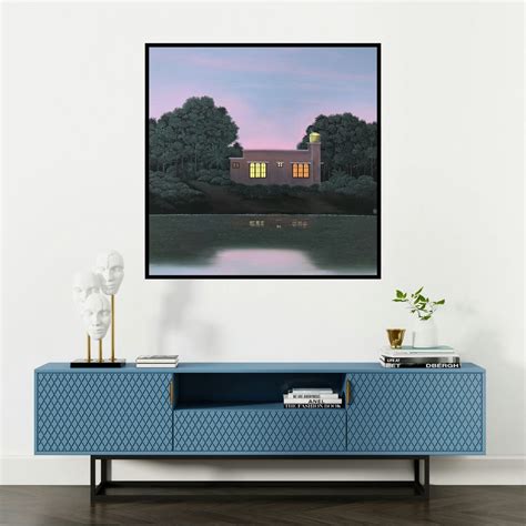 "Untitled 7": Green Acrylic Painting by Shaji Appukutan – ArtZolo.com