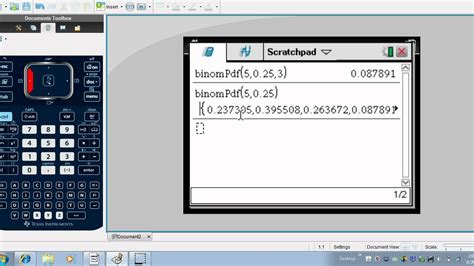 Image result for Cumulative Probability Using Nspire