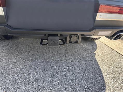 2024 Hyundai SantaFe Trailer hitch receiver installation and details
