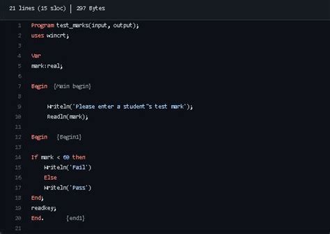 Image result for Pascal Program Example