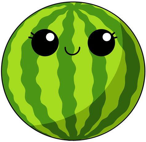 cute and smile cartoon fruit colorful character watermelon 11997978 PNG