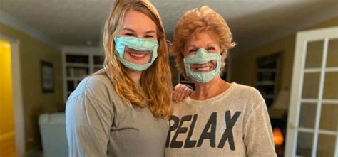 A College Student Designed Transparent Masks For The Deaf & For People ...