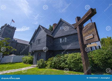 The Witch House, Salem, Massachusetts, USA Editorial Image - Image of ...
