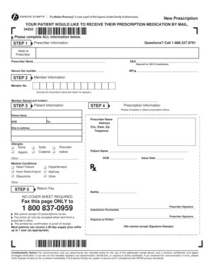 Image result for Express Scripts Mail Order Form Printable