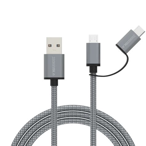 MoArmouz® | 2 in 1 USB-C and Micro USB Cable – Moarmouz