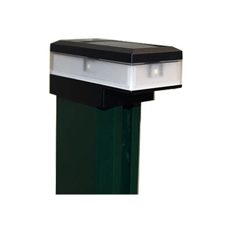 LED Kappe für Zaunpfosten 60 x 40 mm