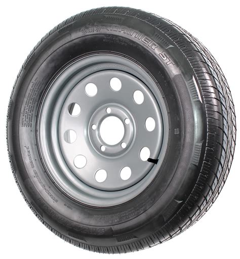 Snapklik.com : Radial Trailer Tire On Rim ST205/75R15 205/75-15 15 5 ...