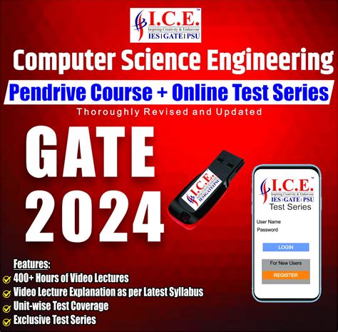 GATE Computer Engineering 2024 :Exam Preparation Course (Video Lectures ...