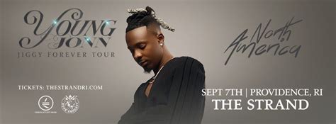 Young Jonn: Jiggy Forever Tour, 79 Washington St , Providence, RI ...