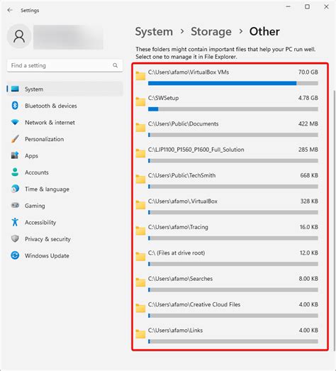 Image result for How to Check Box Folder Size