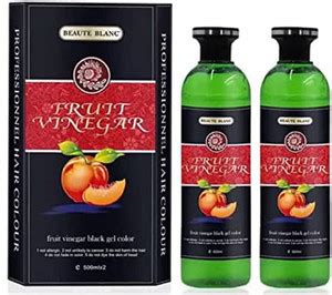 BEAUTE BLANC FRUIT VINEGAR HAIR GEL bottles , BLACK , BLACK - Price in ...