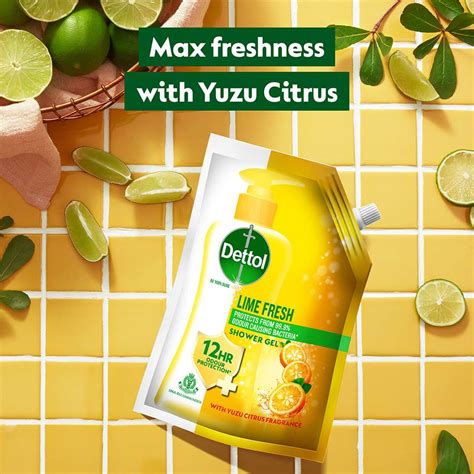 Dettol Lime fresh Body Wash & shower gel: Buy Dettol Lime fresh Body ...