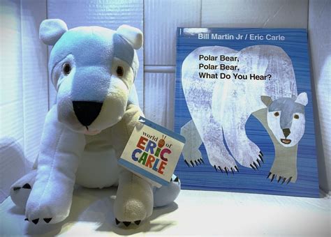 Eric Carle Polar Bear Book & Plush 10" Plush Toy Stuffed Bear Kohls ...