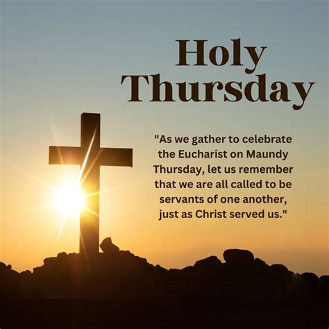 Maundy Thursday/Holy Thursday 2025 Images, Wishes, Quotes, and Messages