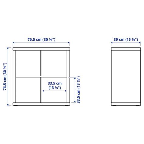 KALLAX shelving unit, with 4 drawers white/light grey-blue wave shaped ...