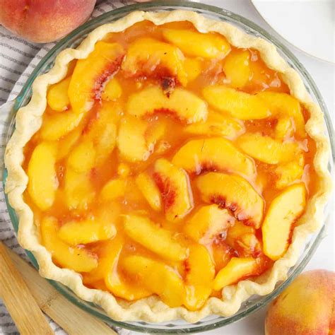 Fresh Peach Pie Recipe With Cream Cheese