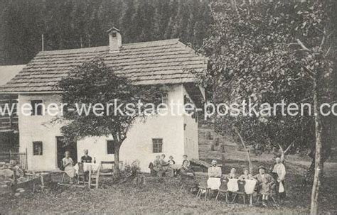 Höfling bei Kötschach - 1925 - Wiener Werkstätte Postkarten