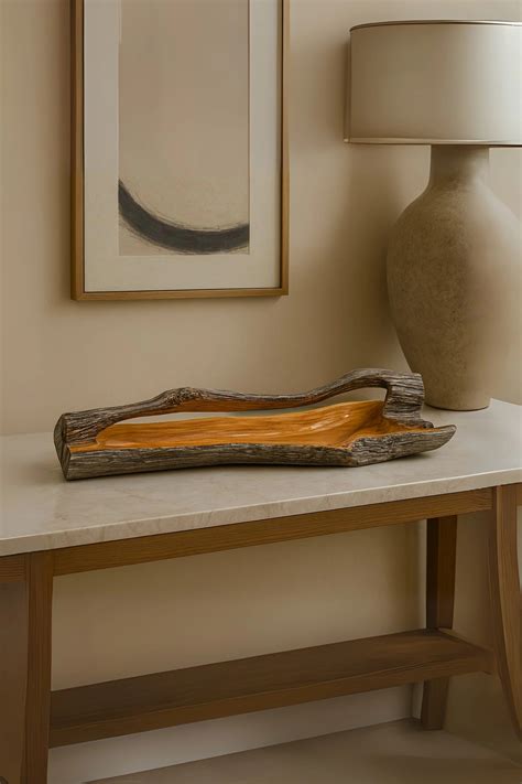 Teak Root Wooden Bowl with Handle - Style 04 – Decorcorner