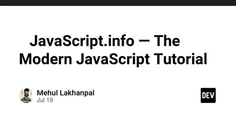 Image result for The Modern JavaScript Tutorial