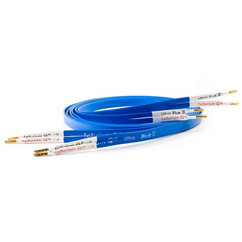 Tellurium Q Ultra Blue II - Terminated Speaker Cable (3.0 Meter) (Pair ...