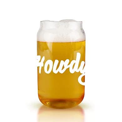 Howdy 20-oz. Bar Glass