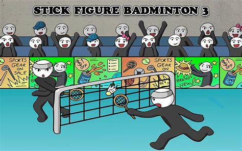 Stick Figure Badminton 的图像结果