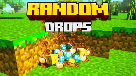 Minecraft Random Drops Mod 的图像结果