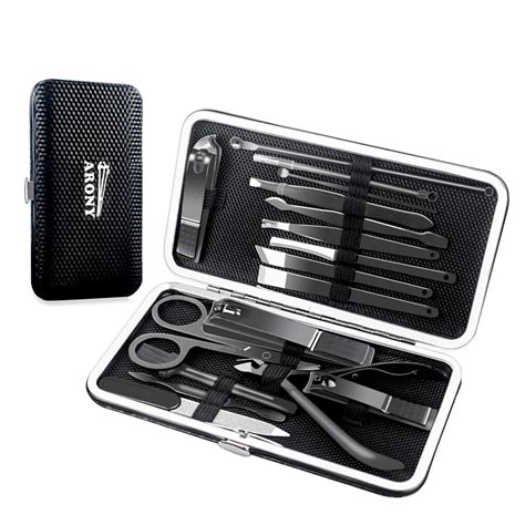 Buy Manicure Pedicure Set, Fanxieast 17 in 1 Stainless Steel Manicure ...