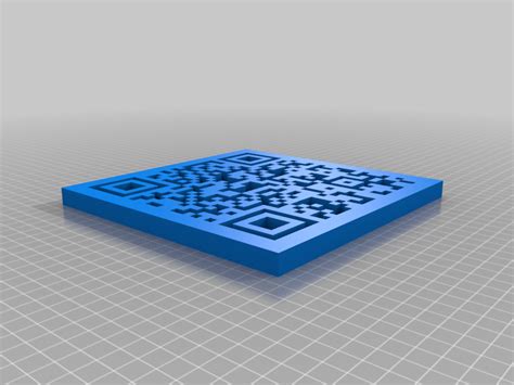 Free 3D file 3D QR Code・3D printable model to download・Cults