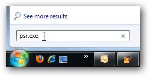 Problem Step Recorder Tool Windows 1.0 的图像结果