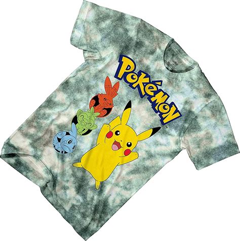 Buy Pokemon Mens Pikachu Game Shirt - Gotta Catch Em All - Official Tie ...