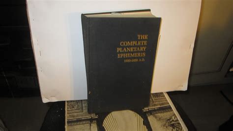 Ephemeris - The Complete Planetary: 1950-2000 A.D. at Midnight : Amazon ...