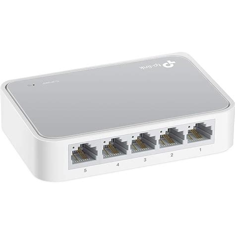 TP-Link 5 Port 10/100 Mbps Fast Ethernet Switch | Desktop Ethernet ...