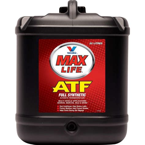 Valvoline MaxLife Automatic Transmission Fluid 20L - 1129.20 ...