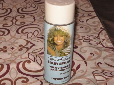 1970'S CHARLIE'S ANGELS FARRAH FAWCETT VINTAGE RARE FABERGE HAIR SPRAY ...