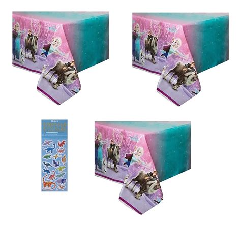 Disney Frozen Birthday Party Supplies Bundle includes Plastic Table ...