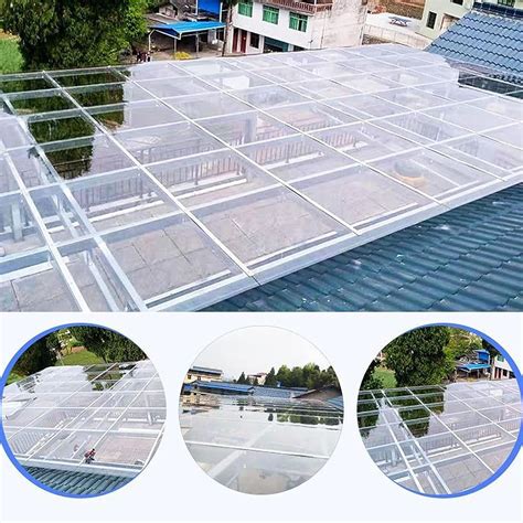 IBOWZ Polycarbonate Roofing Sheet Transparent India | Ubuy