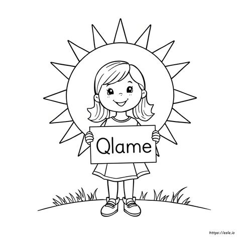 Personalized Name Coloring Pages
