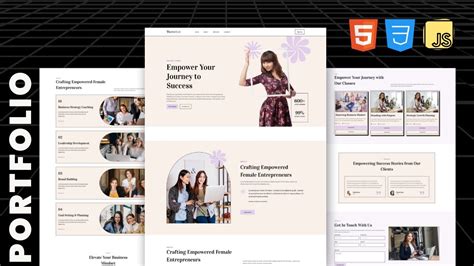Portfolio Website Tutorial 的图像结果