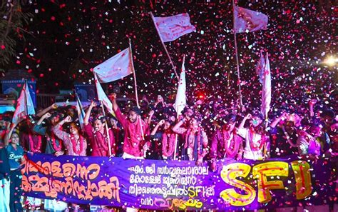 Kerala: Thumping Victory for SFI in Students' Union elections | Peoples ...