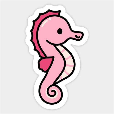 Seahorse by littlemandyart | Cute easy drawings, Seahorse drawing, Cute ...