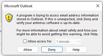 Image result for Outlook Error Message Screen Shot