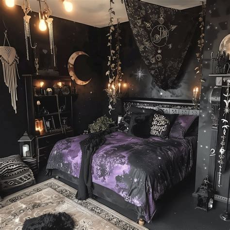 40+ Whimsy Goth Bedroom Ideas to Spark Your Inner 90s Witch ...