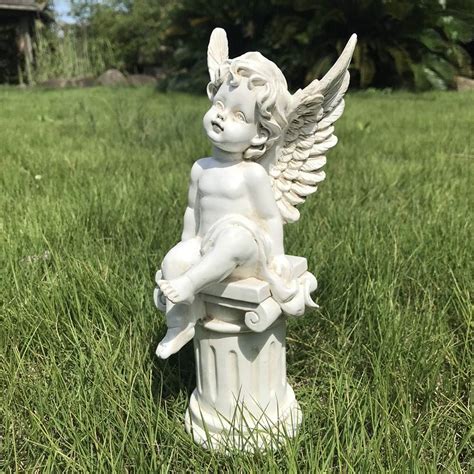 Cherub Statue Angel Statue Figurine Home Garden India | Ubuy