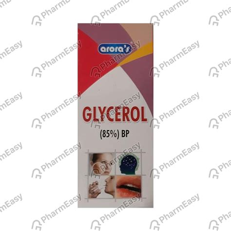 Buy Arora'S Glycerol Bp 85 % Oral Liquid (500) Online at Flat 15% OFF ...