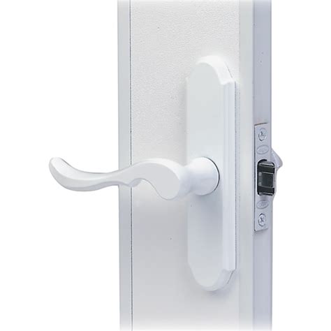 LARSON Pet Door 32-in x 96-in White Wood Core Right-hand Outswing/Left ...