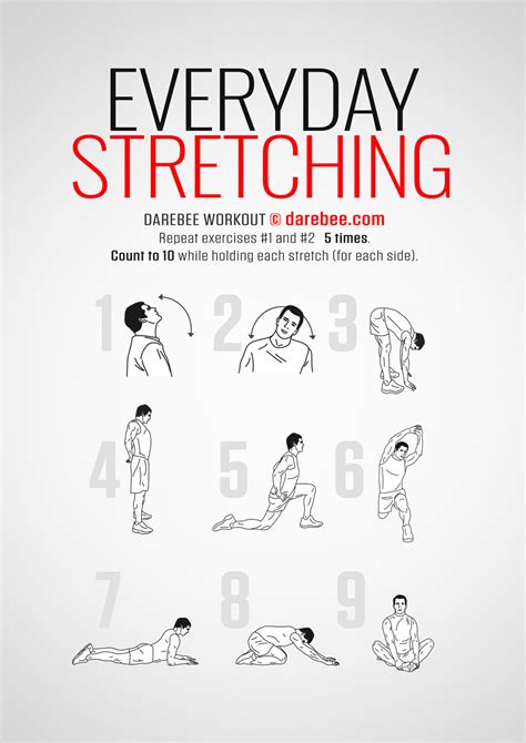 Stretching Exercises Examples 的图像结果